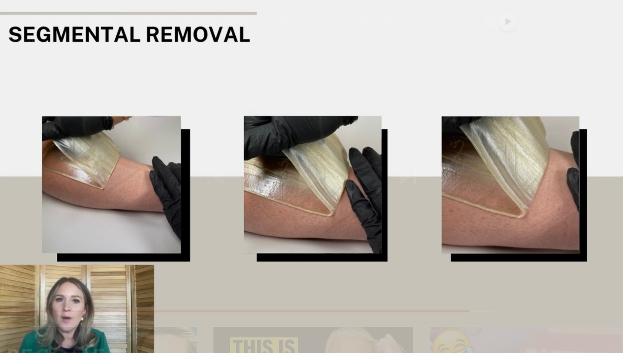 Full leg waxing class - Theory part 1