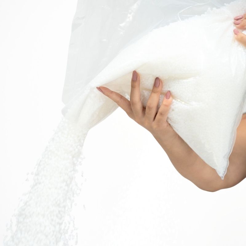 Crystal Clear Hard Wax Beads - 100lb