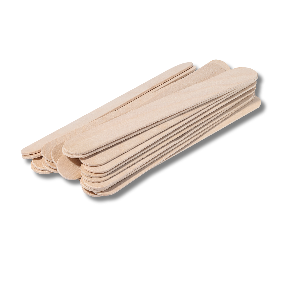 6" Wooden Wax Applicators (50 Ct.)
