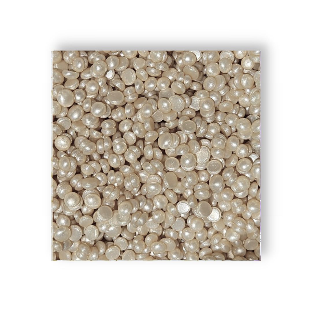 Food Grade Beeswax - White Beads, Bulk