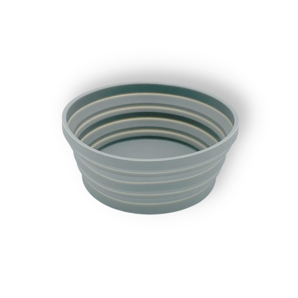 Silicone Collapsible Bowl 11 oz (Red or Grey)
